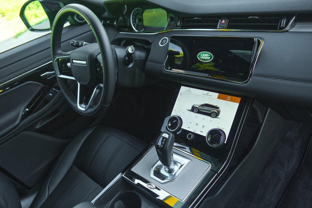 Range Rover Evoque wnętrze